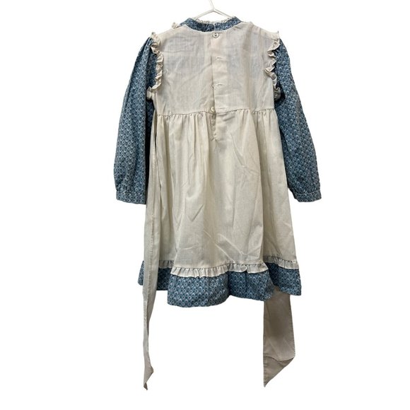 Vintage Polly Flinders Hand Smocked Girl Dress - Picture 3 of 6